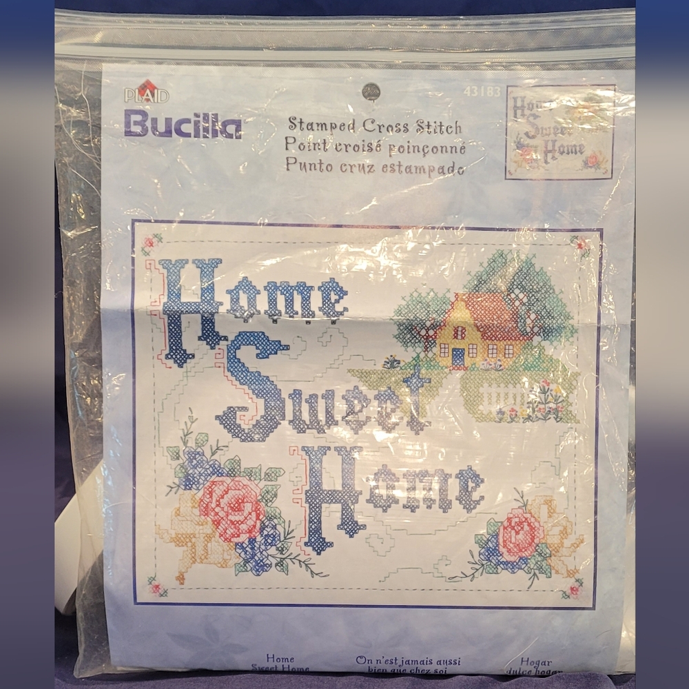 Bucilla Stamped Cross Stitch